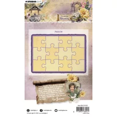   Vágósablon  Studio Light Growing & Blooming Cutting Die Puzzle (1 csomag)