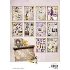   Kivágatok A6 Studio Light Growing & Blooming Elements Paper Pad (20 ív)