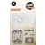 Studio Light Label & Stamp Vágósablon bélyegzővel Grunge Stamp & Dies (1 csomag)