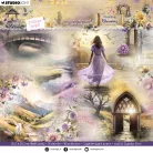 Papírkészlet 8" (20 cm) Studio Light Growing & Blooming Collage Paper (36 ív)