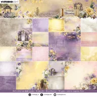   Papírkészlet 8" (20 cm) Studio Light Growing & Blooming Background Paper (36 lap)