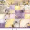 Papírkészlet 8" (20 cm) Studio Light Growing & Blooming Background Paper (36 lap)