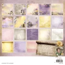 Papírkészlet 8" (20 cm) Studio Light Growing & Blooming Background Paper (36 lap)