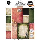 Studio Light Background Papers Papírkészlet A4 Grunge Designer Paper Pad (36 lap)