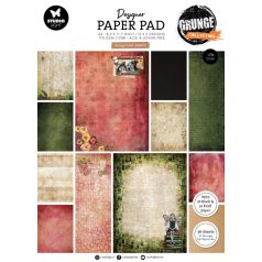   Studio Light Background Papers Papírkészlet A4 Grunge Designer Paper Pad (36 lap)