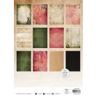Studio Light Background Papers Papírkészlet A4 Grunge Designer Paper Pad (36 lap)
