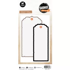   Studio Light Slimline & Labe Vágósablon Grunge Cutting Dies (1 csomag)
