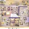 Papírkészlet 8" (20 cm) Studio Light Growing & Blooming Mixed Paper Pad (36 lap)