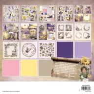   Papírkészlet 8" (20 cm) Studio Light Growing & Blooming Mixed Paper Pad (36 lap)