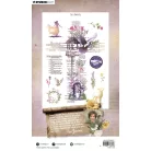 Szilikonbélyegző  Studio Light Growing & Blooming Clear Stamp In Faith (1 csomag)