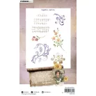 Szilikonbélyegző  Studio Light Growing & Blooming Clear Stamp Hopeful Swirls (1 csomag)