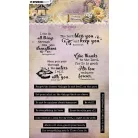 Szilikonbélyegző  Studio Light Growing & Blooming Clear Stamp Give Thanks (1 csomag)