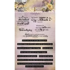 Szilikonbélyegző  Studio Light Growing & Blooming Clear Stamp Ter Bemoediging (1 csomag)