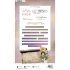 Szilikonbélyegző  Studio Light Growing & Blooming Clear Stamp Ter Bemoediging (1 csomag)