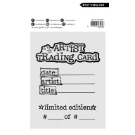   Art by Marlene Artist Trading Card Szilikonbélyegző Clear Stamp (1 csomag)