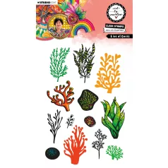   Art by Marlene A lot of Corals Szilikonbélyegző Clear Stamp (1 csomag)