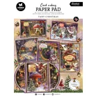 Papírkészlet A4Studio Light Fairy Christmas A4 Christmas Card Making Paper Pad (14 lap)