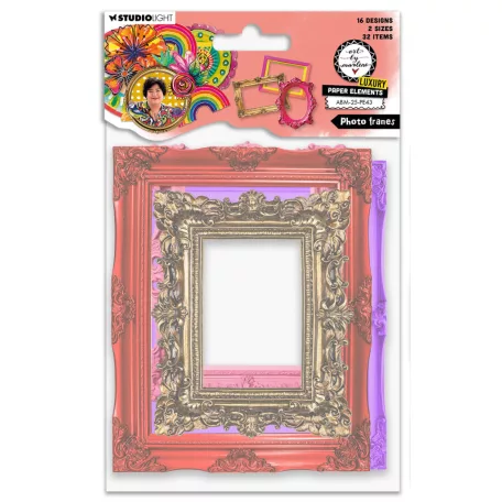 Art by Marlene Photo Frames Kivágatok Luxury Paper Elements (1 csomag)
