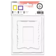   Art by Marlene Photo Frames Kivágatok Luxury Paper Elements (1 csomag)