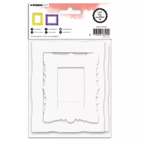 Art by Marlene Photo Frames Kivágatok Luxury Paper Elements (1 csomag)