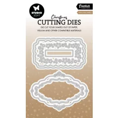   Vágósablon Studio Light Fanciful Labels Christmas Cutting Die (1 csomag)
