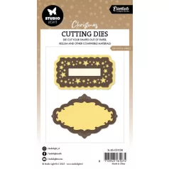   Vágósablon Studio Light Fanciful Labels Christmas Cutting Die (1 csomag)