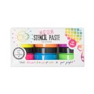 Art by Marlene Neon Stencil paszta 50 ml Stencil Paste (6 db)