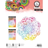 Art by Marlene Lacy Mandala Stencil Mask (1 db)