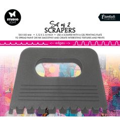 Studio Light Scrapers Mintázó eszköz Gel Printing (2 db)