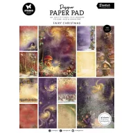   Papírkészlet A4Studio Light Fairy Christmas A4 Christmas Designer Paper Pad (36 lap)
