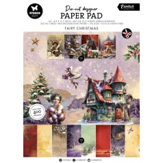   Papírkészlet A4 Studio Light  Essentials Die-cut Paper Pad Fairy Christmas (28 lap)