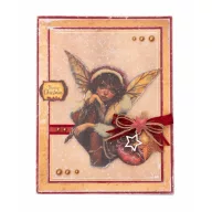   Papírkészlet A4 Studio Light  Essentials Die-cut Paper Pad Fairy Christmas (28 lap)