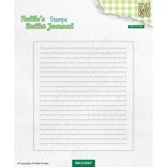   Szilikonbélyegző / Nellie's Choice Clear Stamp Page Layout (1 db)