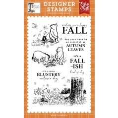   Echo Park Winnie The Pooh Autumn Szilikonbélyegző Fall-ish Kind Of Day Clear Stamps (1 db)