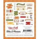 Echo Park Winnie The Pooh Autumn Kivágatok Titles & Phrases (1 csomag)