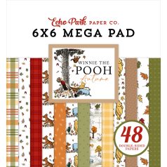   Echo Park Winnie The Pooh Autumn Scrapbook papírkészlet 6" (15 cm) Paper Pack (48 lap)