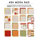 Echo Park Winnie The Pooh Autumn Scrapbook papírkészlet 6" (15 cm) Paper Pack (48 lap)