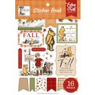 Echo Park Winnie The Pooh Autumn Matrica készlet Sticker Book (16 ív)