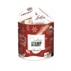   Dekor gumibélyegző Karácsonyi motívumok - AladinE Creative Foam Stamps (1 csomag)