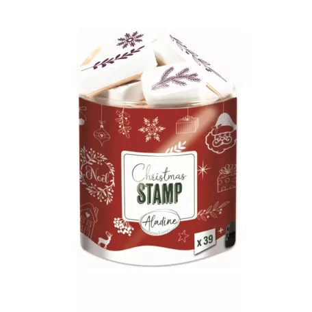 Dekor gumibélyegző Karácsonyi motívumok - AladinE Creative Foam Stamps (1 csomag)