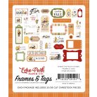 Echo Park Winnie The Pooh Autumn Kivágatok Frames & Tags (1 csomag)