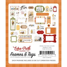   Echo Park Winnie The Pooh Autumn Kivágatok Frames & Tags (1 csomag)