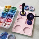 Szilikon forma pecsétviaszhoz Karácsony 2Silicone mold - AladinE Sealing Wax (1 db)