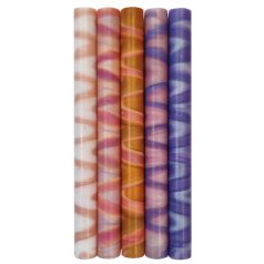   Márványos pecsétviasz rúd Pink Amber - AladinE Marbled Sealing Wax Stick (5 db)