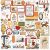 Echo Park Winnie The Pooh Autumn Matrica 12" (30 cm) Cardstock Stickers (1 ív)