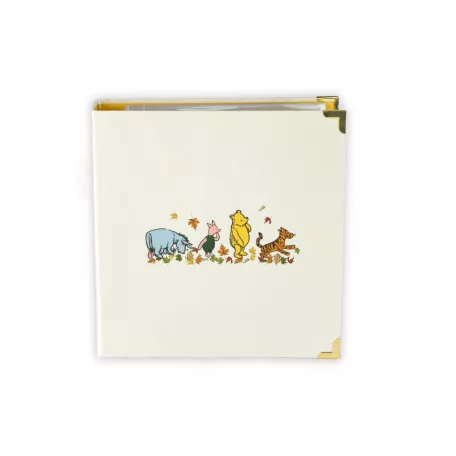 Echo Park Winnie The Pooh Autumn Scrapbook album 6"x8" Leaf Piles And Laughter (1 db)