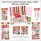 Echo Park Santa's Christmas Delivery Scrapbook alkotócsomag 12" (30 cm) Mega Bundle (1 csomag)