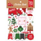 Echo Park Santa's Christmas Delivery Matrica készlet Sticker Book (16 ív)