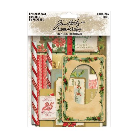 Tim Holtz Díszítőelem Christmas Ephemera Idea-ology Tim Holtz (1 csomag)