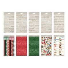   Tim Holtz Matrica készlet Christmas Sticker Book Idea-ology Tim Holtz (1 csomag)